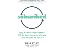 Livro Subscribed De Tien Tzuo, Gabe Weisert (Inglês)