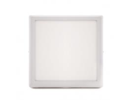 Plafon de Teto Style LED Quadrado 18W Branco