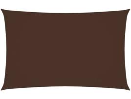 Toldo de Vela  (Castanho - Tecido - 2.5x5 m)
