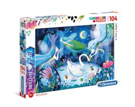 Puzzle Brilliant 104 pçs - A Fairy Night