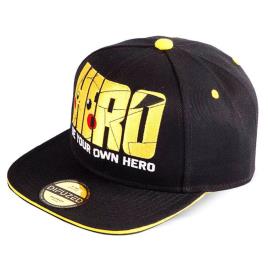 Difuzed Pokémon Snapback Cap Olympics Hero One Size Black