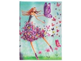 Livro Mila Marquis, Summer Butterflies, Midi, Lined : Hardcover, 120 gsm, ribbon marker, pouch, elastic closure de Criado por Paperblanks (Inglês)
