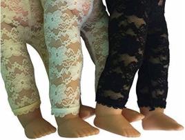 Acessório de Bonecos THE NEW YORK DOLL COLLECTION Set of 3 Lace Leggings (Idade Mínima: 4 Anos - 4x3.2x1 cm)