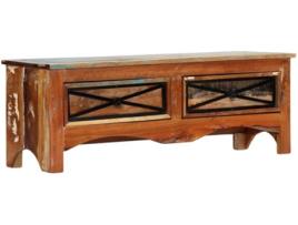 Móvel TV  247855 (120 x 30 x 40 cm - Madeira - Castanho)