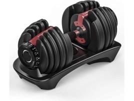 Halteres FITNESS TECH  ajustáveis (2,5 kg a 24 kg)