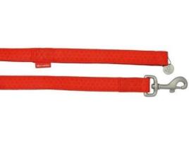 Trela para Cães  Macleather (Vermelho - 120 x 2 cm - Couro)