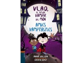 Livro Amics Vamptastics de Anna Wilson (Catalão)
