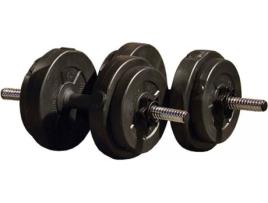 Conjunto de 2 Halteres IRON Ajustáveis (15 Kg)