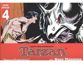 Livro Tarzán Planchas 4 de Russ Manning (Espanhol)