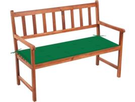 Banco de Jardim  c/Almofada 3063773 (120x58x90 cm - Madeira de Acácia)