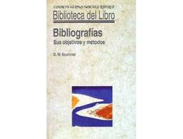 Livro Bibliografias:Sus Objetivos Y Métodos de Krummel (Espanhol)