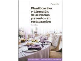 Livro Planificación y dirección de servicios y eventos en restauración de Daniel Galy (Espanhol)