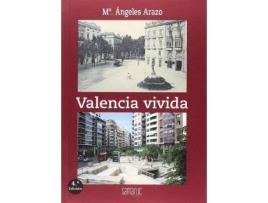 Livro Valencia vivida de Arazo, M Angeles (Espanhol)