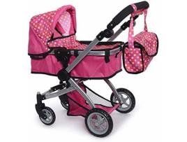 Carrinho de Bebé  Foldable Pram (Idade Mínima: 4 Anos - 17.32x13.54x6.22 cm)