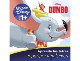 Livro Dumbo. Aprende Las Letras (Leo Con Disney - Nivel 1+) de Disney (Espanhol)