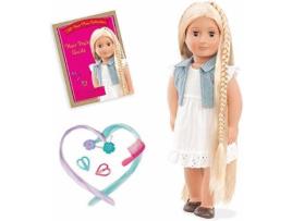 Boneca OUR GENERATION Hair Grow Doll (Idade Mínima: 4 Anos - 20.08x11.02x5.31 cm)