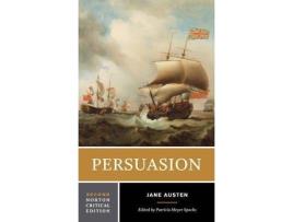 Livro Persuasion de Jane Austen, Editado por Patricia Meyer Spacks (Inglês)