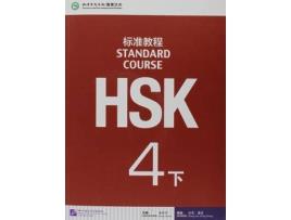 Livro HSK Standard Course 4B - Textbook de Jiang Liping (Inglês)