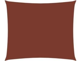 Toldo de Vela  (Castanho Terracota - Tecido - 2.5x4 m)