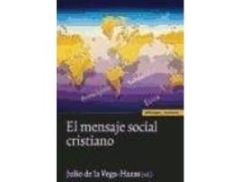 Livro El Mensaje Social Cristiano/ Christian Social Massage de Julio Vega Hazas (Espanhol)