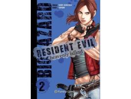 Livro Resident Evil Heavenly Island 2 de Naoki Serizawa (Espanhol)