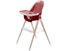 Cadeira de Refeição ENGEL & STORCH ARTO Vermelho (Madeira - 54x57x103 cm)