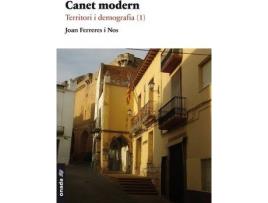 Livro Canet modern I : Territori i demografia de Joan Ferreres I Nos (Valenciano)