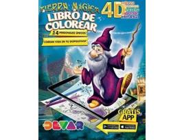 Livro Tierra Magica 4D de  Spain (Espanhol)