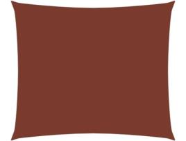 Toldo de Vela  (Castanho Terracota - Tecido - 3.5x4.5 m)