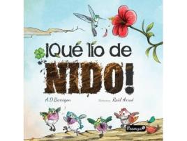 Livro ¡Qué Lío De Nido! de A. D. Barrigón (Espanhol)