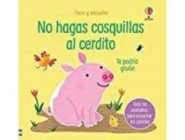 Livro No Hagas Cosquillas Al Cerdito de Sam Taplin (Espanhol)