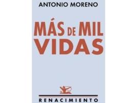 Livro Más de mil vidas de Antonio Moreno (Espanhol)