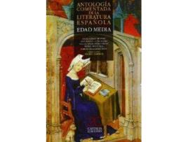 Livro Antologia Comentada De La Literatura Española: Edad Media de Angel Gómez Moreno, José Manuel Lucía Mejías (Espanhol)