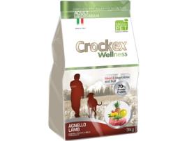 Ração para Cães CROCKEX (3 Kg - Seca - Sabor: Cordeiro e Arroz)
