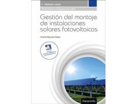 Livro Gestión Del Montaje Instalaciones Solares Fotovoltaicas de Vários Autores (Espanhol)