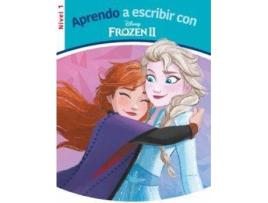 Livro Aprendo A Escribir Con Frozen 2 - Nivel 1 de Disney (Espanhol)