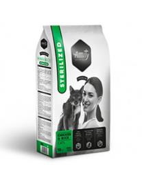 Ração  Premium Para Gatos Esterilizados (chiken & Rice) 10kg