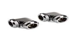 Conectores  Hydro X Series XF Hardline 90º Femea / Femea 12 mm Pack 2 - Cromado