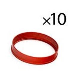 Rings  Quantum Torque HDC 12mm Vermelho (Pack 10)