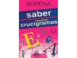 Livro Saber Resolver Crucigramas de Vários Autores (Espanhol)