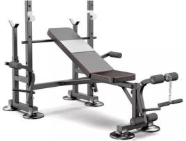 Aparelho de Musculação FITNESS TECH  Prensa de bancada reclinável multi-estação