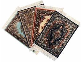 Mobiliário de Brincar  Set of 4 Dolls House Rugs (Idade Mínima: 4 Anos - 6.5x4.2x0.3 cm)