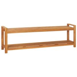 Banco de Entrada  Castanho 325277 (Teca - 160 x 30 x 50 cm)