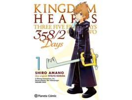 Livro Kingdom Hearts 358/2 Days de Shiro Amano (Espanhol)