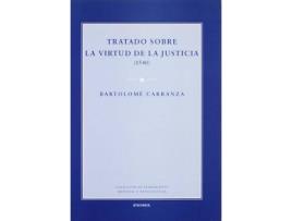 Livro Tratado sobre la virtud de la justicia (1540) de Bartolomé Carranza (Latino)