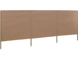 Para-Vento  (Castanho - Tecido - 400x120 cm)
