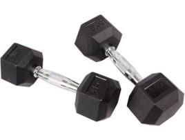 Halteres VIOK SPORT  Hexagonais   (20 kg)