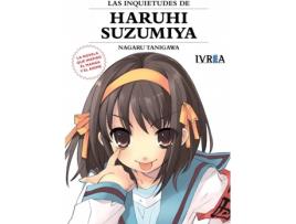 Livro Inquietudes Haruhi Suzumiya de Nagaru Tanigawa (Espanhol)