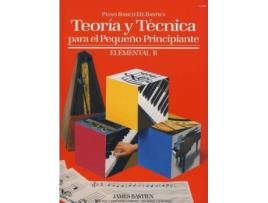 Livro Wp233E Piano Teoria Y Tecnica Pequeño Principiante Elemental B (Piano Basico De de Vv.Aa. (Espanhol)