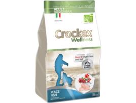 Ração para Cães CROCKEX (12 Kg - Seca - Sabor: Peixe e Arroz)